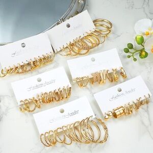 Random Gold Earring Bundle